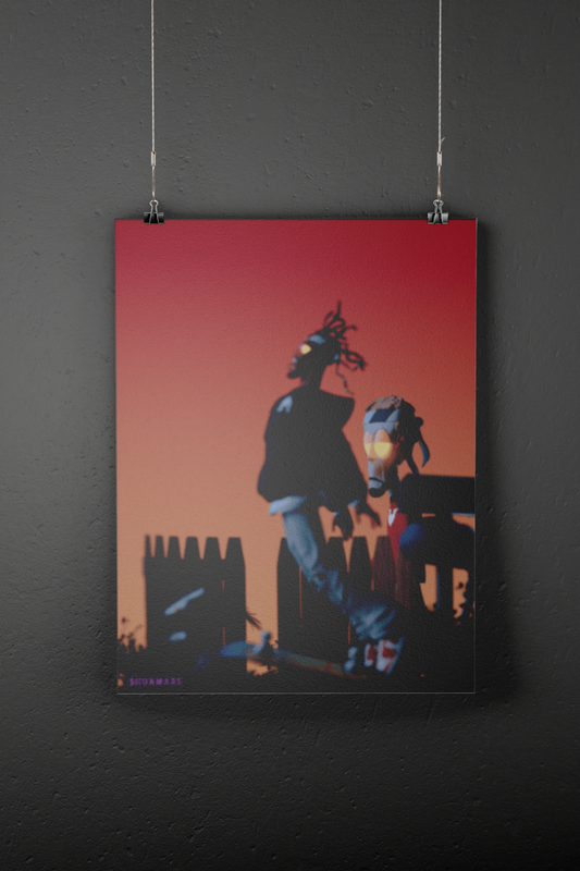 "Abduction" by ShunMars Poster Print, 16x20